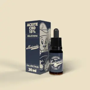 Aceite CBD 15% Full Spectrum con Melatonina