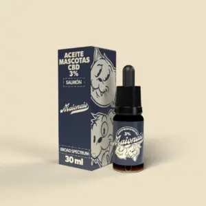 Aceite CBD Mascotas 3% con Salmón
